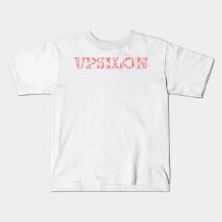 Upsilon Cow Pattern Kids T-Shirt